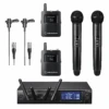 Audio-technica Audio Technica ATW-1443/AT831cW System 20 PRO Quad Wireless Combo System 1 Audio-technica Audio Technica ATW-1443/AT831cW System 20 PRO Quad Wireless Combo System -Audio Equipment Store atw1443 831