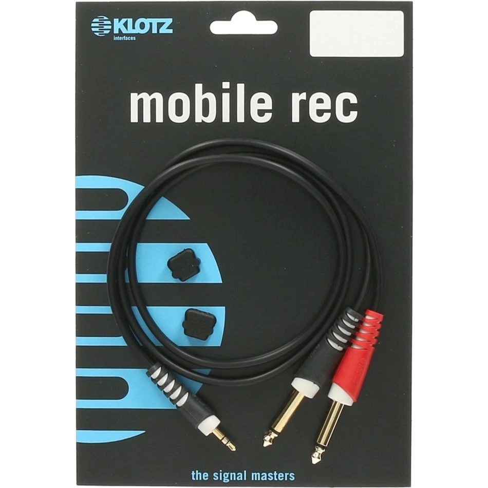 Klotz AY5-0300 3m Y-Cable (3.5mm TRS - 2x 1/4" TS) 3 Klotz AY5-0300 3m Y-Cable (3.5mm TRS - 2x 1/4" TS)