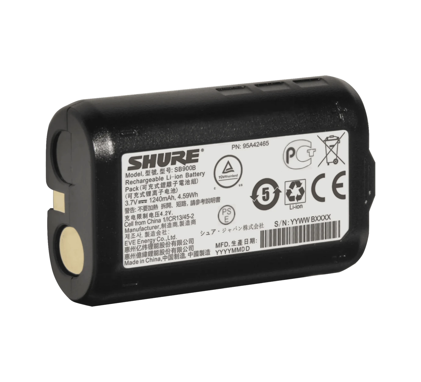 Shure SB900B Rechargeable Lithium-Ion Battery 4 Shure SB900B Rechargeable Lithium-Ion Battery - Image 2