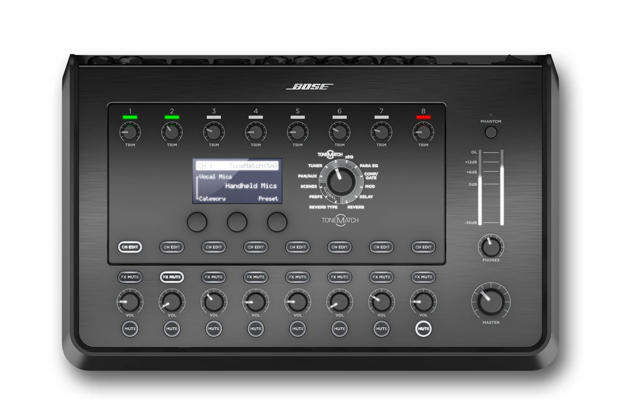 Bose T8S ToneMatch Compact 8-Channel Mixer 3 Bose T8S ToneMatch Compact 8-Channel Mixer
