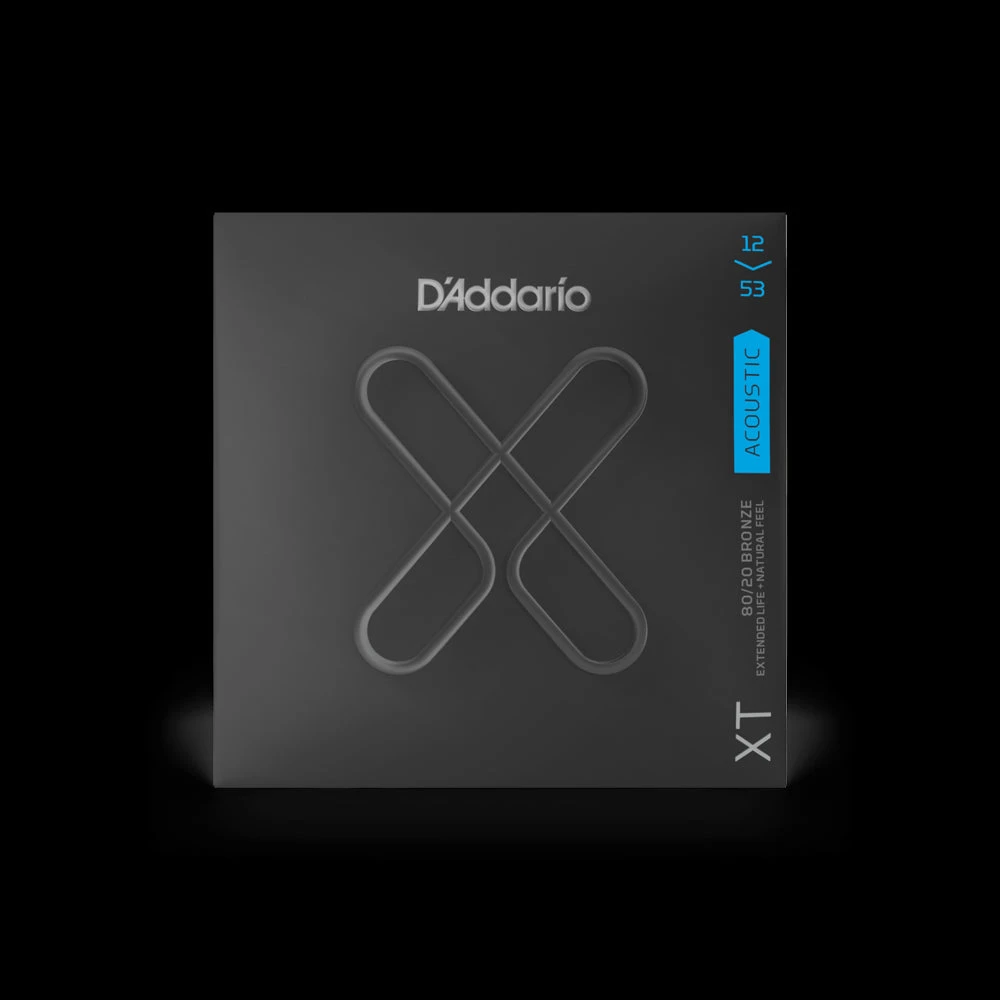 D'Addario XTABR 80/20 Bronze Acoustic Guitar Strings 3 D'Addario XTABR 80/20 Bronze Acoustic Guitar Strings