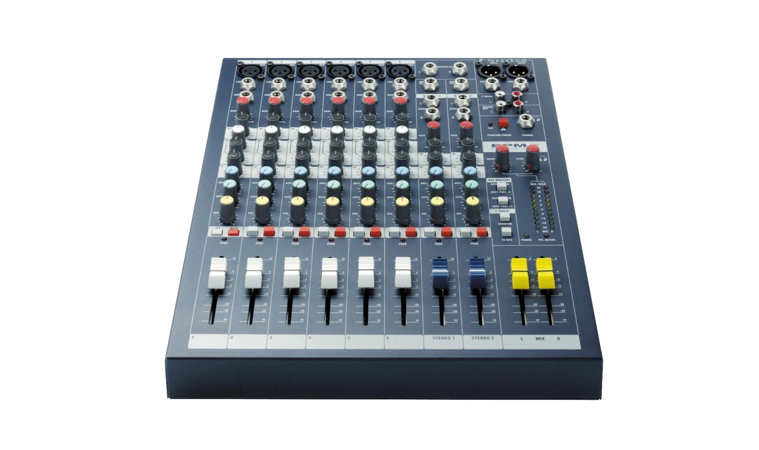 Soundcraft EPM6 Analog Mixer 4 Soundcraft EPM6 Analog Mixer - Image 2