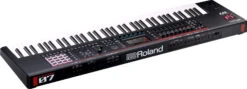 Roland FANTOM-07 76-Key Performance Workstation Keyboard 10 Roland FANTOM-07 76-Key Performance Workstation Keyboard -Audio Equipment Store fantom 07 back angle gal