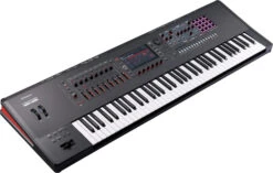 Roland FANTOM 7 EX 76-Key Performance Workstation Keyboard -Audio Equipment Store fantom 7 ex angle gal