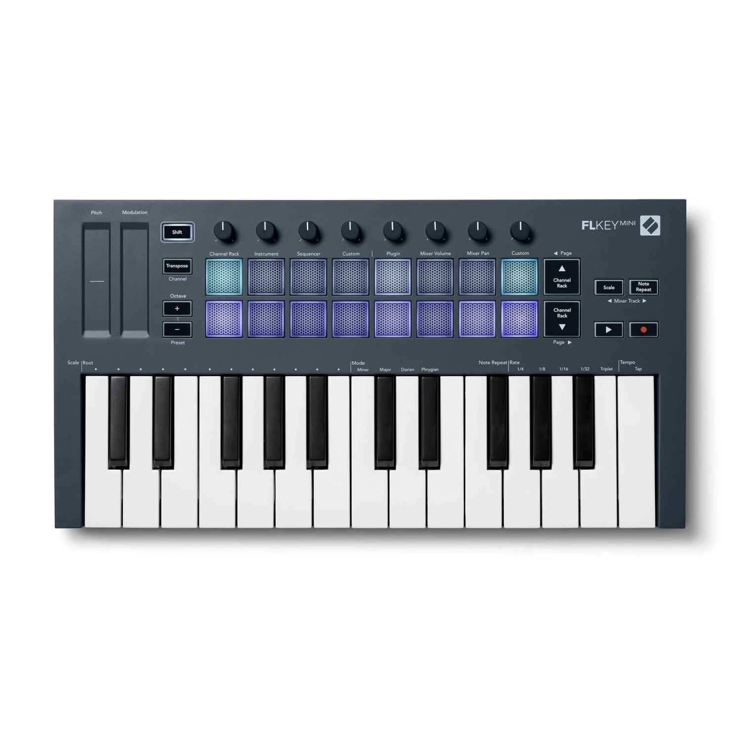 Novation FLkey Mini Compact 25-Mini-Key Keyboard Controller 3 Novation FLkey Mini Compact 25-Mini-Key Keyboard Controller