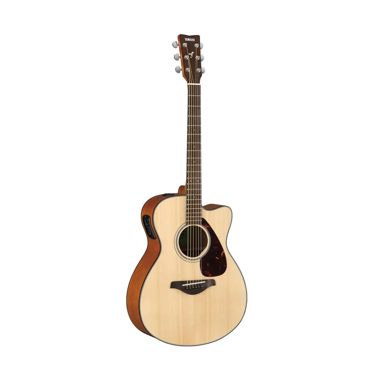 Yamaha FSX800C Cutaway Small Body Solid-Top Acoustic-Electric Guitar 3 Yamaha FSX800C Cutaway Small Body Solid-Top Acoustic-Electric Guitar
