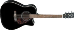Yamaha FX370C Acoustic-Electric Guitar 10 Yamaha FX370C Acoustic-Electric Guitar -Audio Equipment Store fx370c black 3