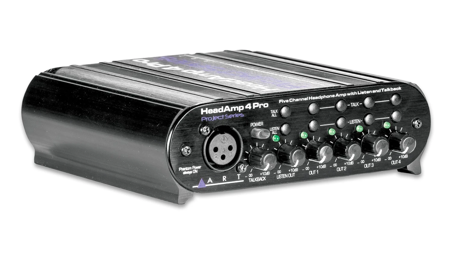 *art ART HeadAMP4 Pro 5-Channel Headphone Amplifier 4 *art ART HeadAMP4 Pro 5-Channel Headphone Amplifier - Image 2