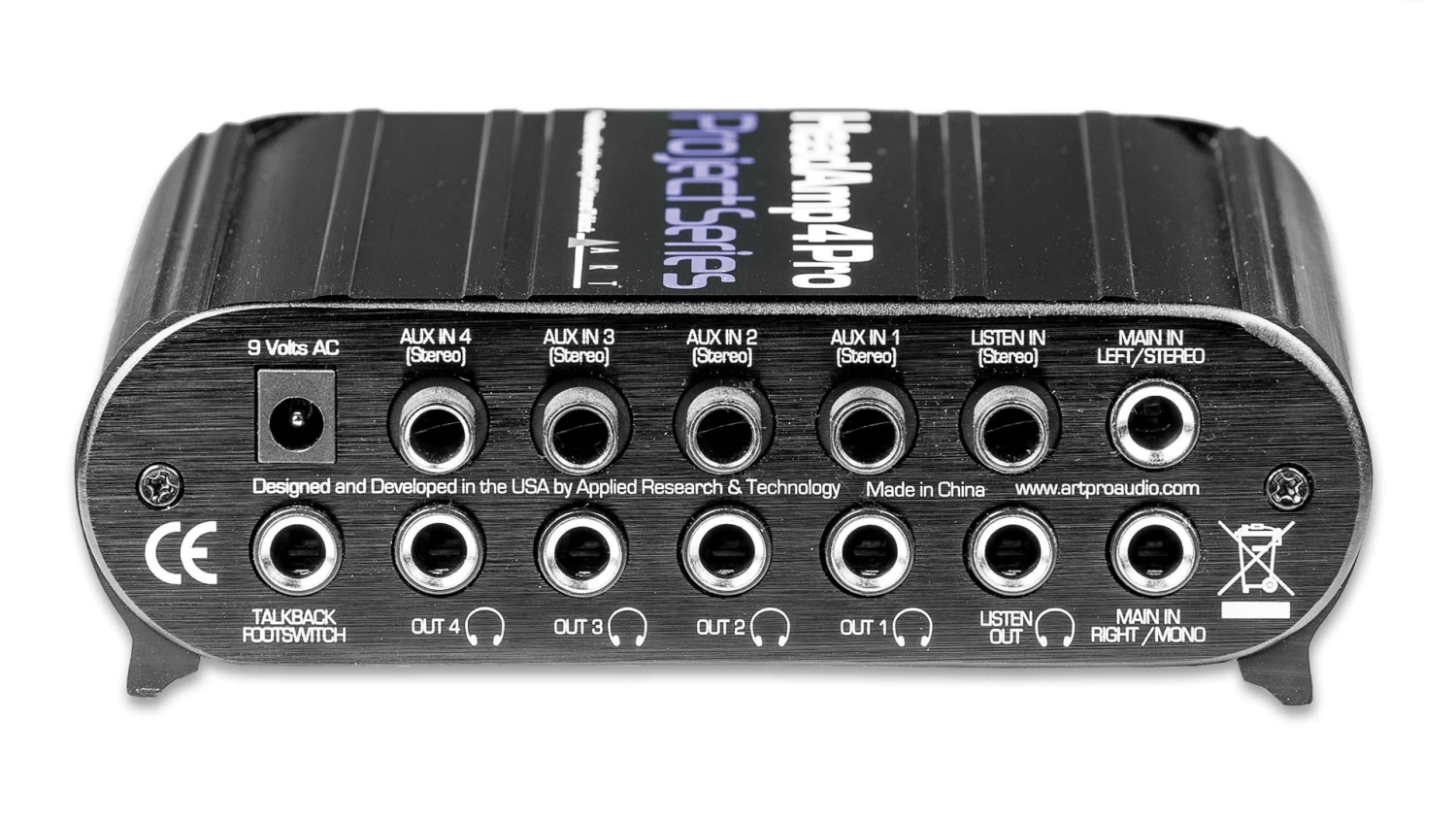 *art ART HeadAMP4 Pro 5-Channel Headphone Amplifier 5 *art ART HeadAMP4 Pro 5-Channel Headphone Amplifier - Image 3