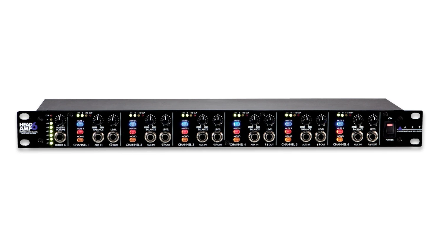 *art ART HeadAMP6 6-Channel Headphone Amplifier 3 *art ART HeadAMP6 6-Channel Headphone Amplifier