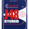 Radial Engineering J48 Stereo Premium Stereo Active DI Box 2 Radial Engineering J48 Stereo Premium Stereo Active DI Box -Audio Equipment Store image removebg preview 17 1