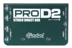 Radial Engineering ProD2 Stereo Passive DI Box