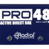 Radial Engineering Pro48 Mono Active DI Box -Audio Equipment Store image removebg preview 8 1