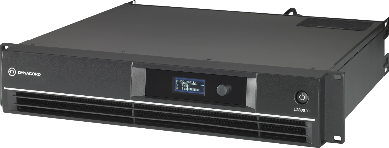 Dynacord L2800FD 650W/8 Ohms Dual Channel Power Amplifier With DSP 6 Dynacord L2800FD 650W/8 Ohms Dual Channel Power Amplifier With DSP - Image 4