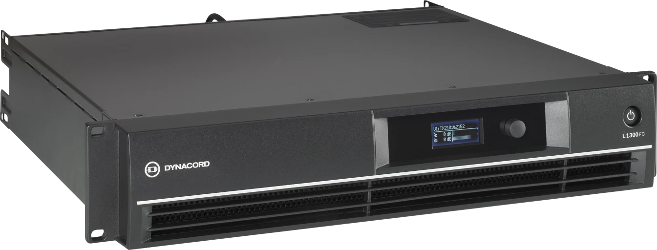 Dynacord L1300FD 320W/8 Ohms Dual Channel Power Amplifier With DSP 7 Dynacord L1300FD 320W/8 Ohms Dual Channel Power Amplifier With DSP - Image 5