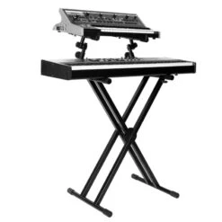Onstage KS7292 Ergo-Lock Double Tier X Keyboard Stand 7 Onstage KS7292 Ergo-Lock Double Tier X Keyboard Stand -Audio Equipment Store ks7292 3