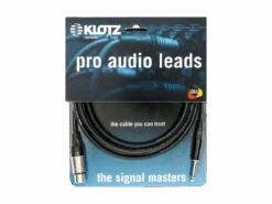 Klotz M1FP1K0300 3m XLRF-TS Microphone Cable
