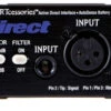 *art ART XDirect Active DI Box -Audio Equipment Store md xdirect front