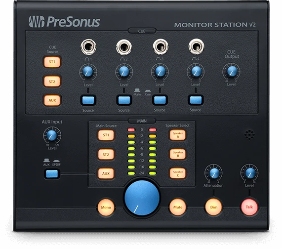 Presonus Monitor Station 2 Studio Speaker Management System 3 Presonus Monitor Station 2 Studio Speaker Management System