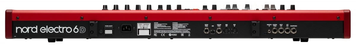 Nord Electro 6D-61 Stage Synthesizer 4 Nord Electro 6D-61 Stage Synthesizer - Image 2