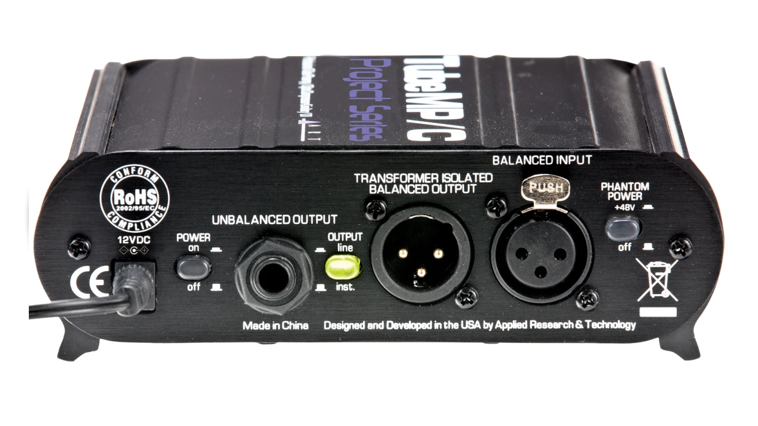 *art ART Tube MP/C Tube PreAmp/Opto-Compressor-Limiter 4 *art ART Tube MP/C Tube PreAmp/Opto-Compressor-Limiter - Image 2