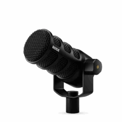 Rode PodMic USB/XLR Dynamic Broadcast Microphone -Audio Equipment Store rode podmic usb black hero 3 quater tilted 4000x4000 rgb 2000x2000 064a3d6