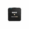 Rode Wireless GO II TX Transmitter For Wireless GO II -Audio Equipment Store rode wireless go II front on transmitter jan 2021 2000x2000 dc039c1