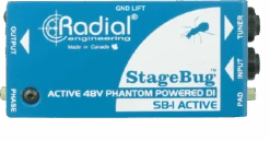 Radial Engineering StageBug SB-1 Mono Active DI Box
