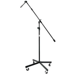 Onstage SB96+ Heavy Duty Studio Boom Microphone Stand With Castor Wheels