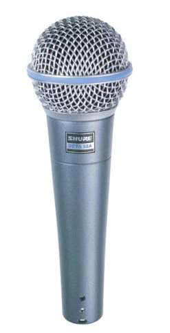 Shure BETA 58A Supercardioid Dynamic Vocal Microphone