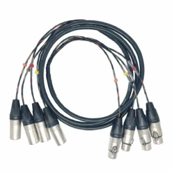 Canare WP43 Custom 3m 4-Channel Audio Snake Cable