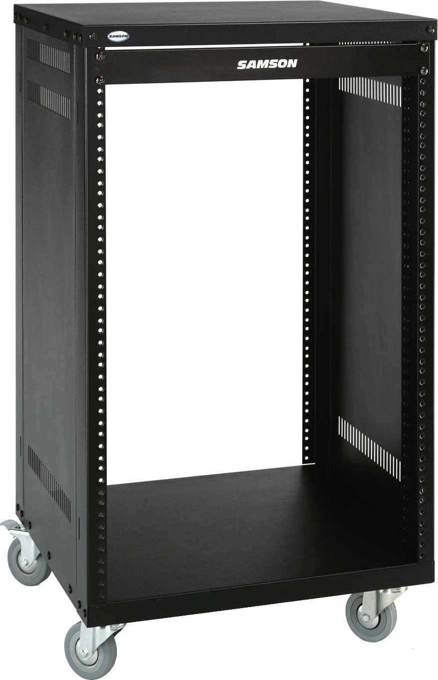 Samson SRK16 16U 19" Equipment Rack With Castor Wheels 3 Samson SRK16 16U 19" Equipment Rack With Castor Wheels
