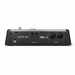 Solid State Logic SSL 2 MKII 2-in/2-out Audio Interface -Audio Equipment Store ssl2 mkii back