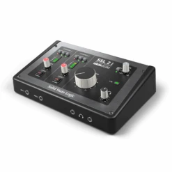 Solid State Logic SSL 2 MKII 2-in/2-out Audio Interface -Audio Equipment Store ssl2 mkii quarter right
