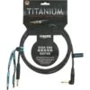 Klotz TI0600PR 6m Titanium Angled Instrument Cable 2 Klotz TI0600PR 6m Titanium Angled Instrument Cable -Audio Equipment Store ti pr 226b7005 4792 42d1 80ed 2d76ad6fdad6