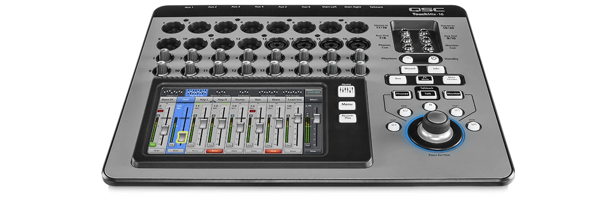QSC TouchMix-16 22x12 Digital Mixer 3 QSC TouchMix-16 22x12 Digital Mixer