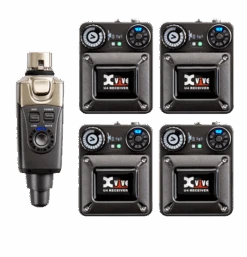 Xvive U4R4 Digital Wireless In-Ear Monitoring System With 4 Receivers