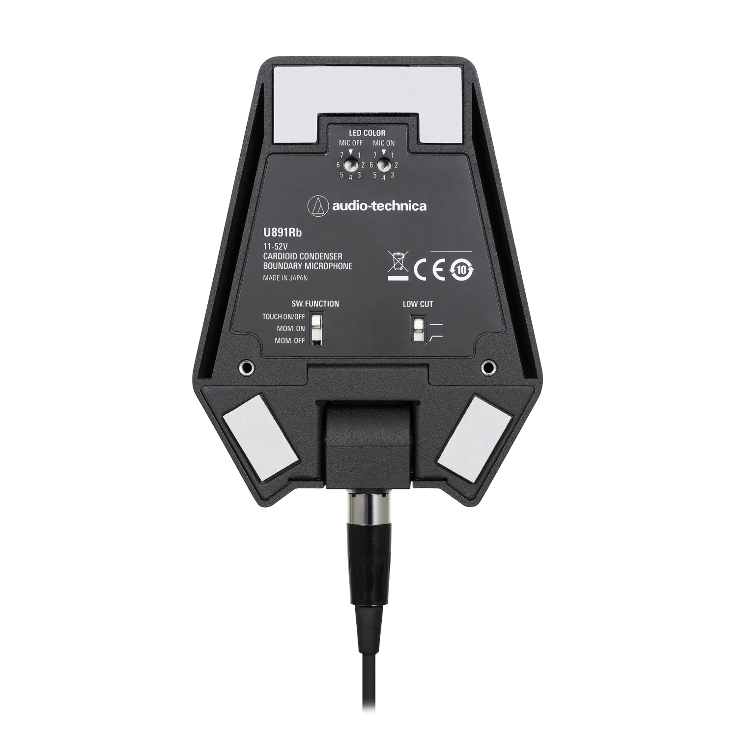 Audio-technica Audio Technica U891RB Cardioid Boundary Microphone With Mute Switch 5 Audio-technica Audio Technica U891RB Cardioid Boundary Microphone With Mute Switch - Image 3