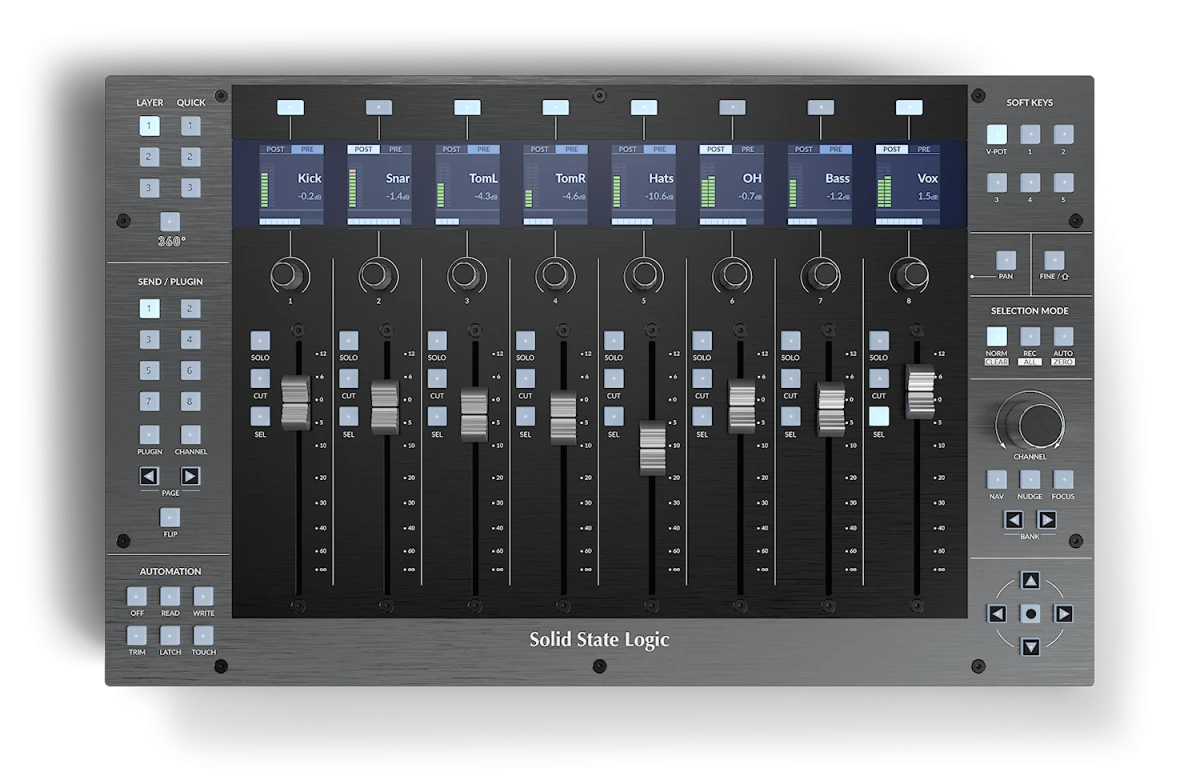 Solid State Logic UF8 Advanced DAW Controller 3 Solid State Logic UF8 Advanced DAW Controller