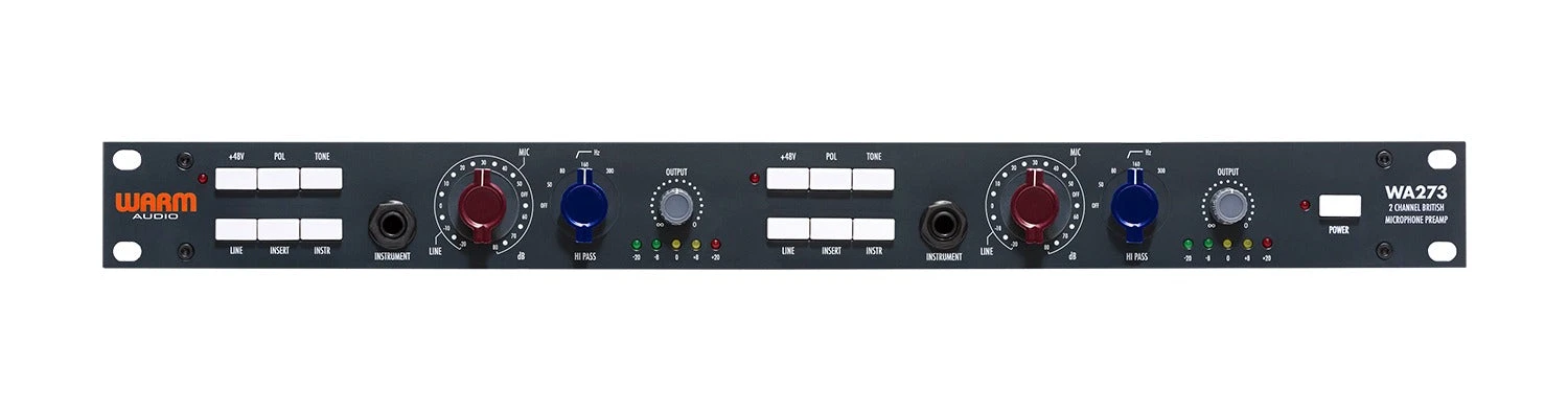 Warm Audio WA273 Dual-Channel British Microphone Preamplifier 3 Warm Audio WA273 Dual-Channel British Microphone Preamplifier