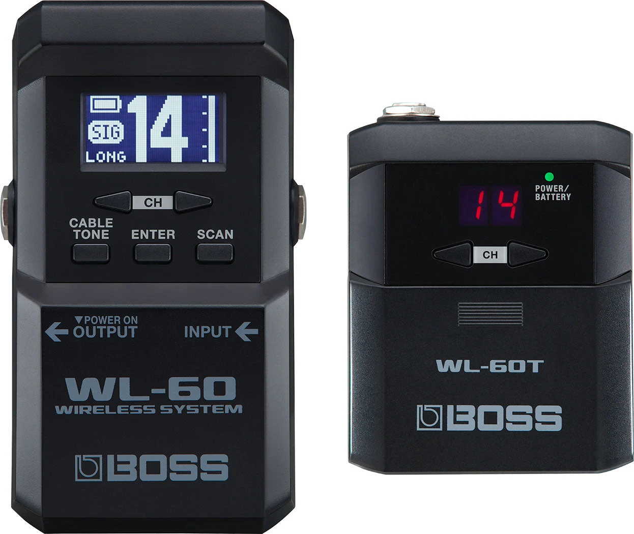 Boss WL-60 Wireless Instrument System With Pedalboard Receiver 3 Boss WL-60 Wireless Instrument System With Pedalboard Receiver