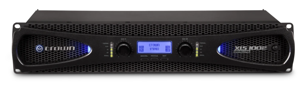 Crown XLS 1002 350W/4Ohm 2ch Power Amplifier 3 Crown XLS 1002 350W/4Ohm 2ch Power Amplifier